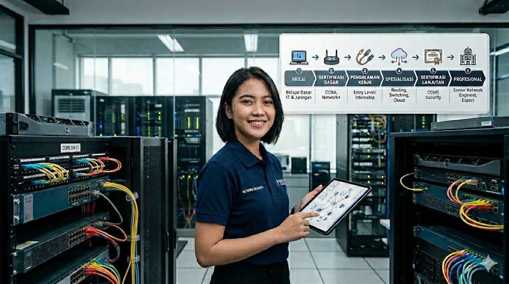Roadmap Menjadi Network Engineer dari Nol hingga Profesional