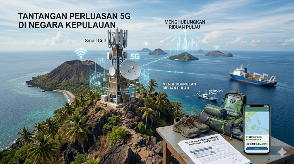 Tantangan Perluasan Infrastruktur Jaringan 5G di Negara Kepulauan