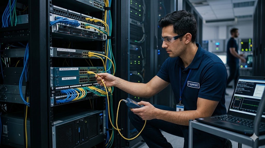 Tips Troubleshooting Kerusakan Jaringan Komputer di Kantor